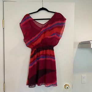 Pink, Orange & Blue Express Dress